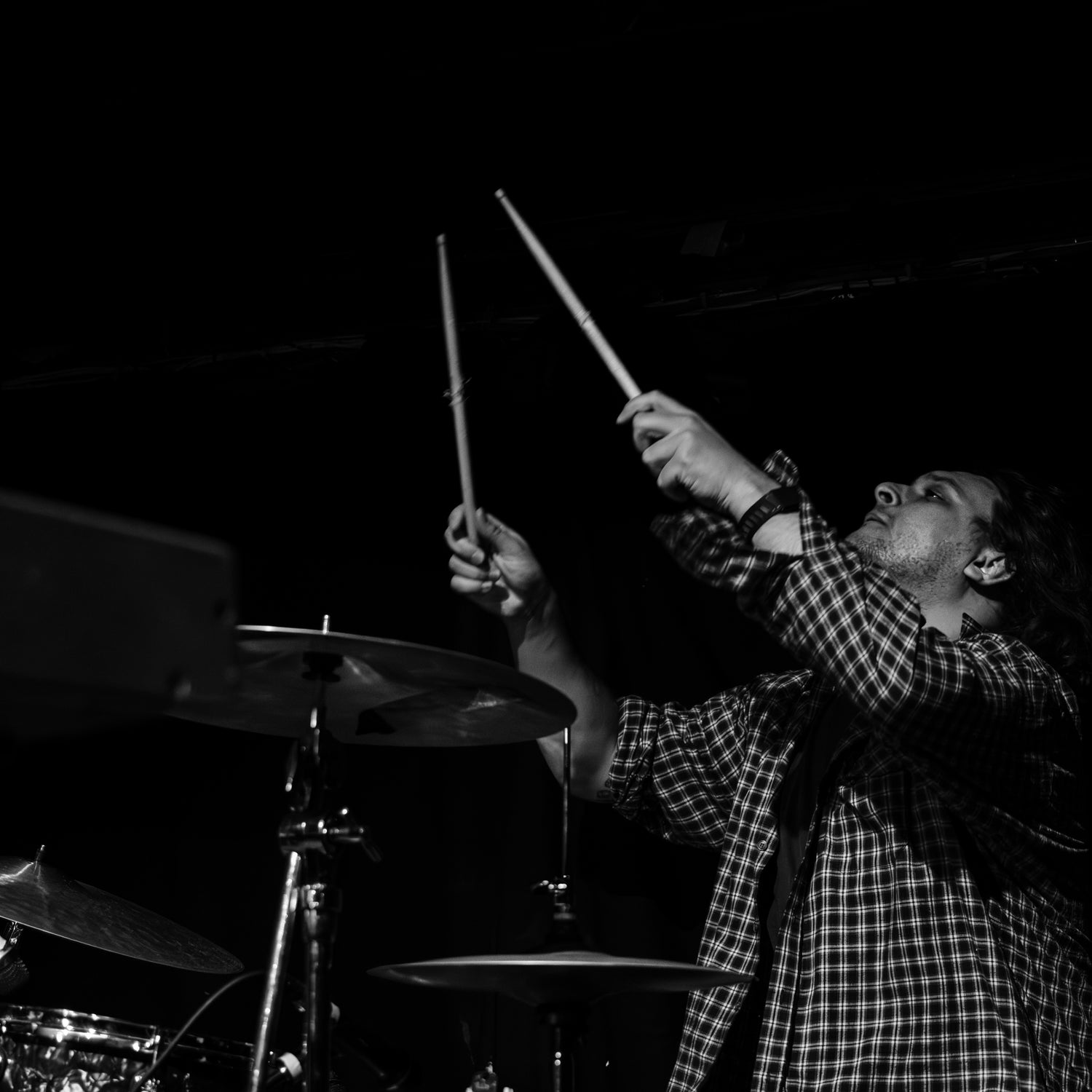 Drew Michael Playing Drums