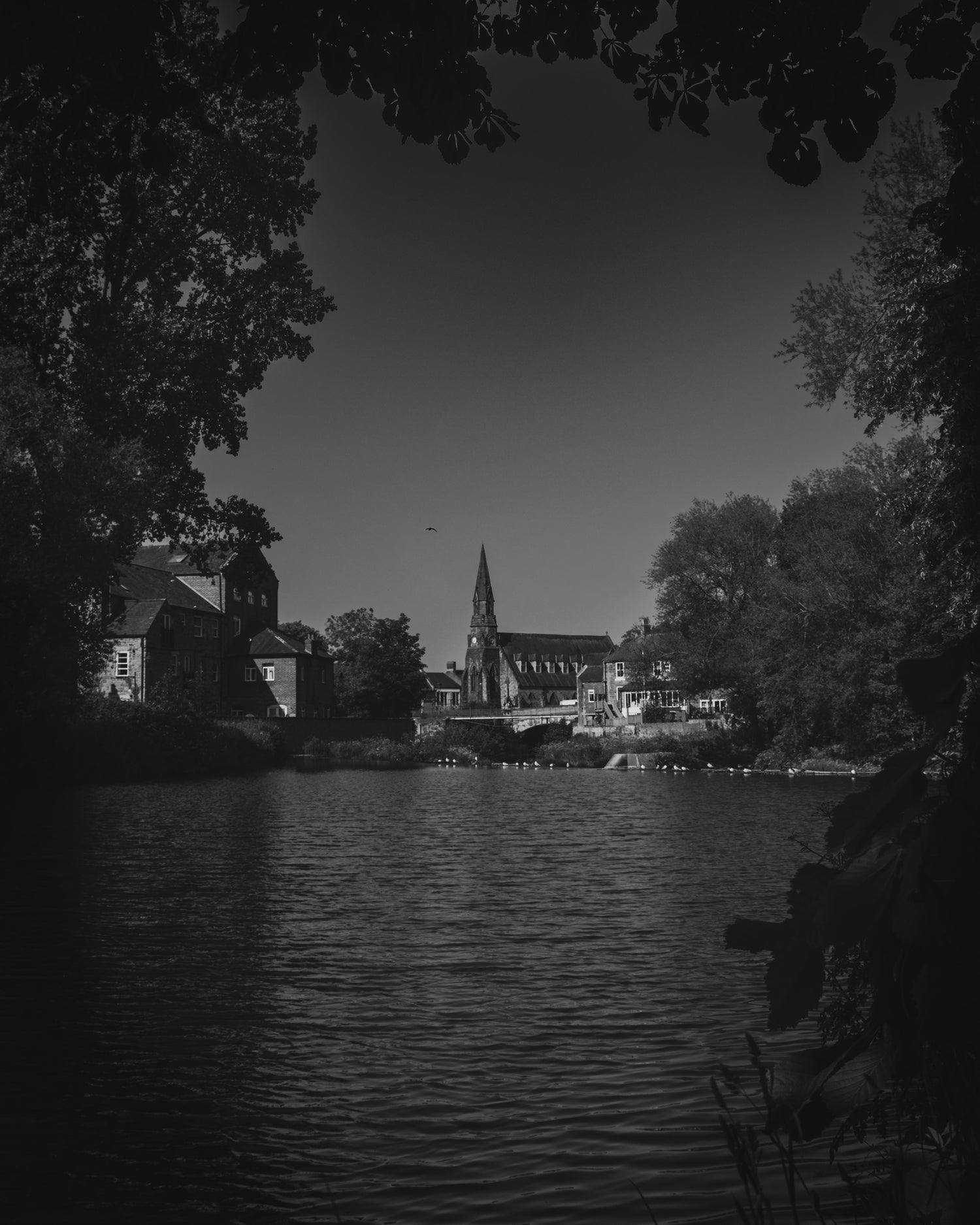 the river wansbeck in morpeth